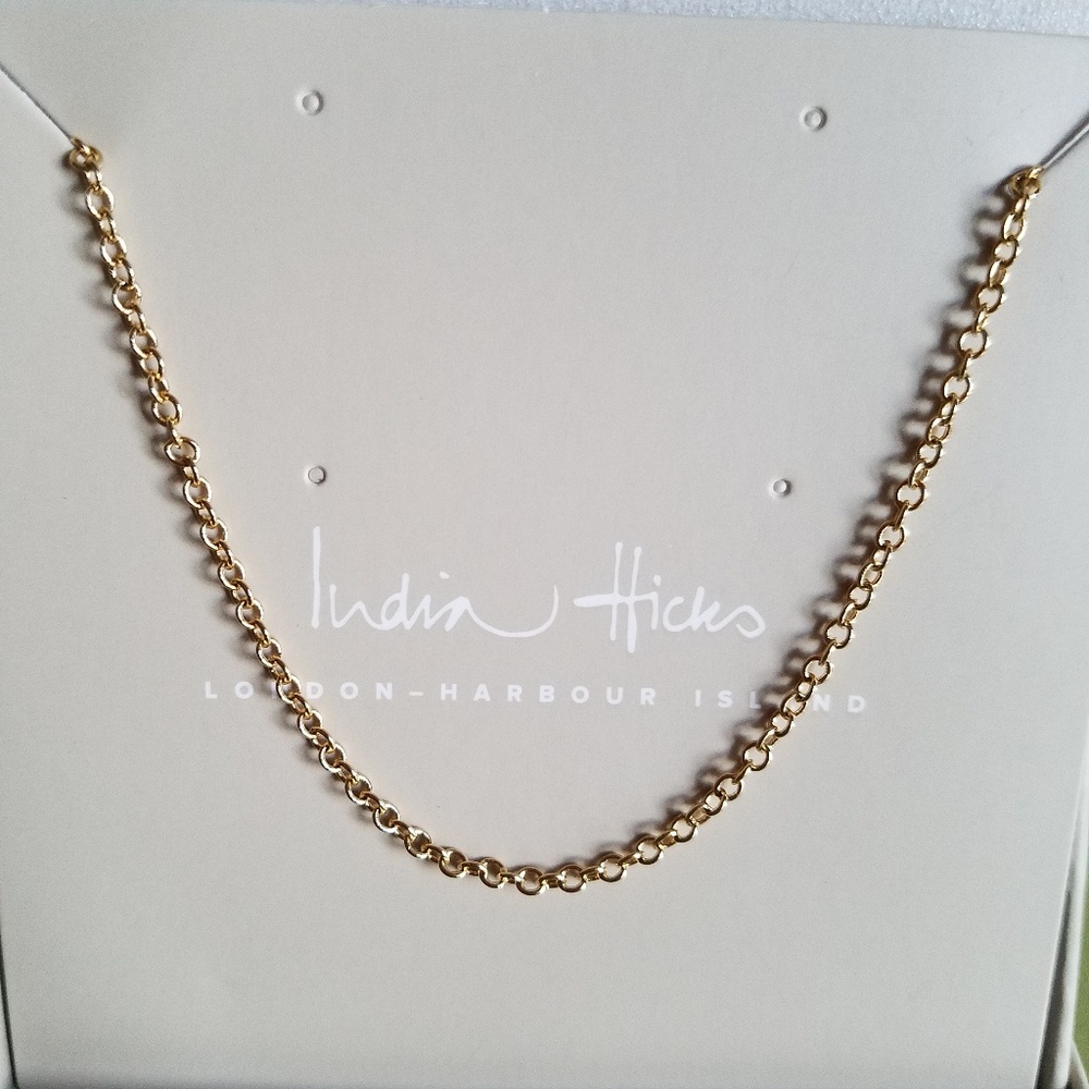 Gold plated chain 18"